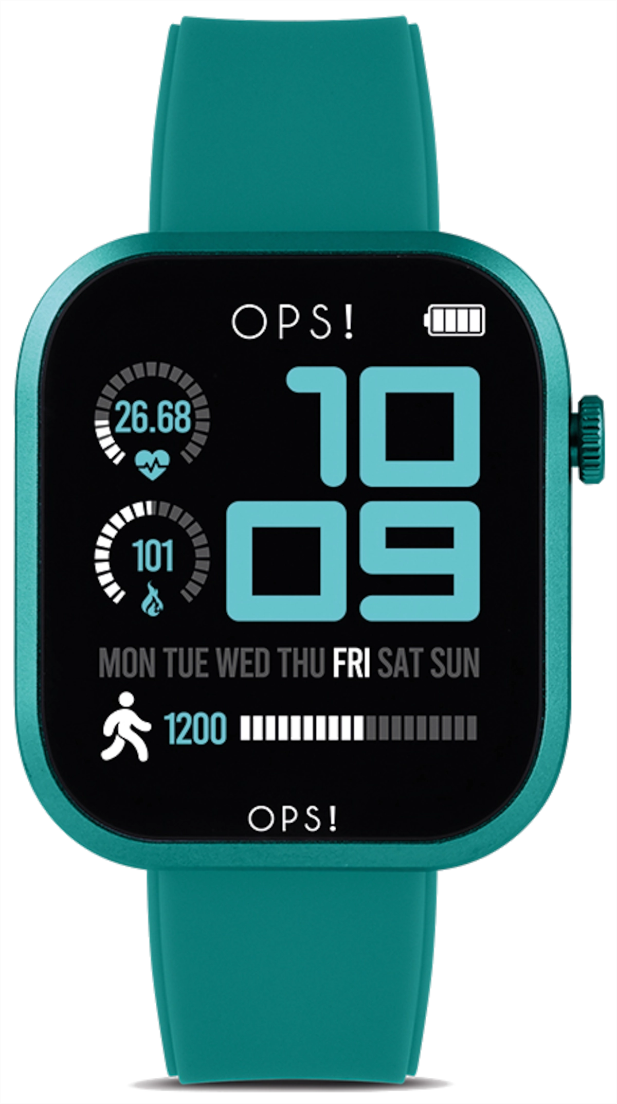 OPS! Smart Call OPSSW-58 Damen Uhr • Bluetooth Anruffunktion • Fitness-Tracker
