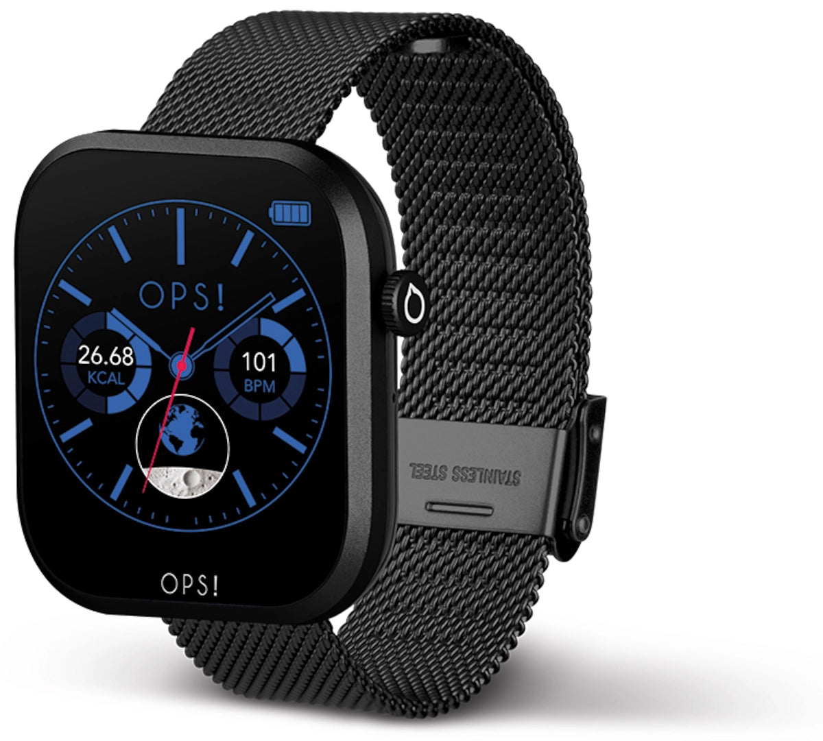 OPS! SMART CALL OPSSW-59 Damen Uhr • Bluetooth Telefonie • Herzfrequenz