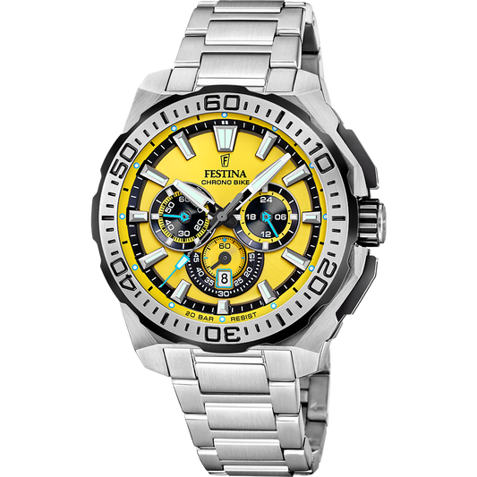 Festina Chrono Bike F20724/4 Men's Watch • 20 Bar • Chronograph