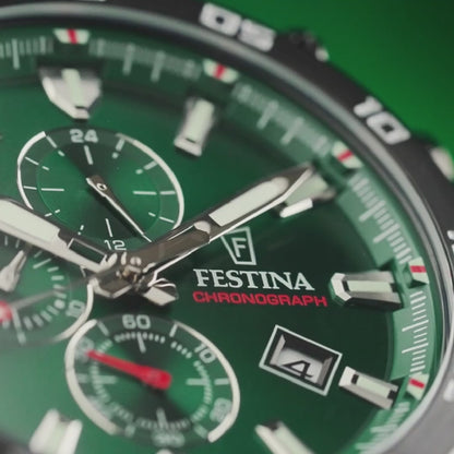 Festina Timeless F20735/2 Herrenuhr • 20 ATM • Chronograph