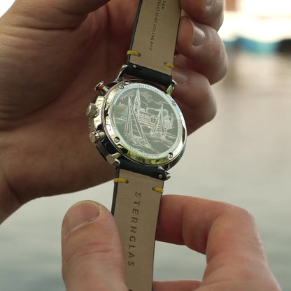 Sternglas Hamburg Chrono S01-HC36-VI22 Herrenuhr • Limitiert