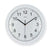 Horloge murale AMS 30x30x4 cm Plastique • Radio-pilotée • Design moderne