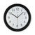 Horloge murale AMS 30x30x4 cm plastique • Radiopilotée • Design moderne