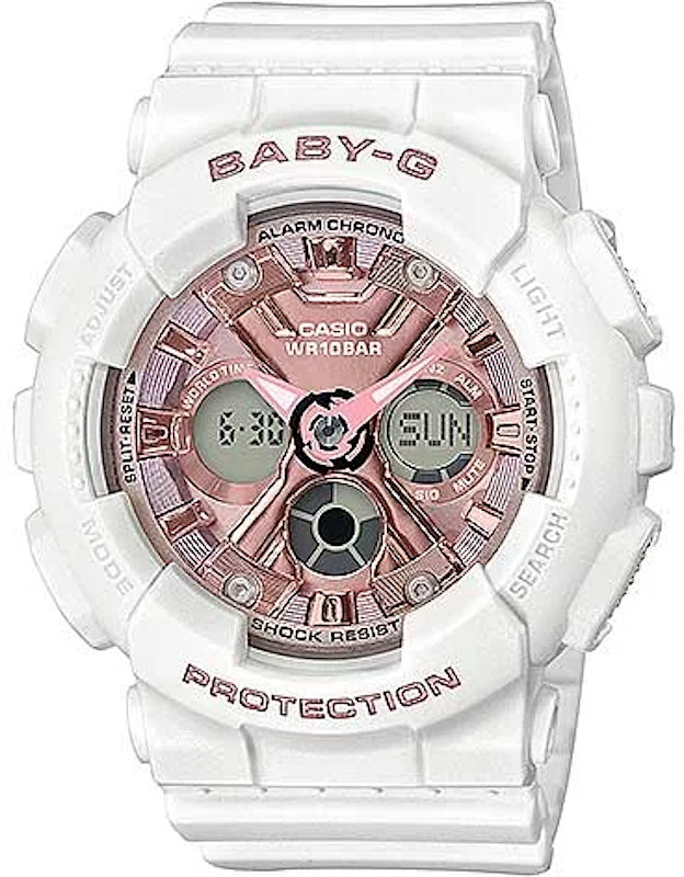 Casio Baby-G BA-130-7A1ER Damenuhr • Stoßfest • Weltzeit
