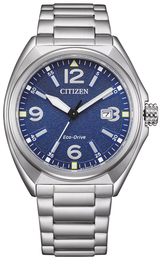 Citizen AW1571-76L Herren Uhr • Eco-Drive Antrieb • Mineralglas