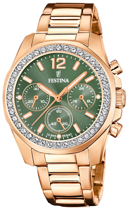 Festina Rainbow F20639 Women's Watch • Quartz Movement • 10 Bar