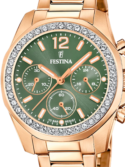 Festina Rainbow F20639 Women's Watch • Quartz Movement • 10 Bar