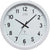 JVD Wall Clock 40 cm Ø Plastic • Radio-Controlled • Modern Design