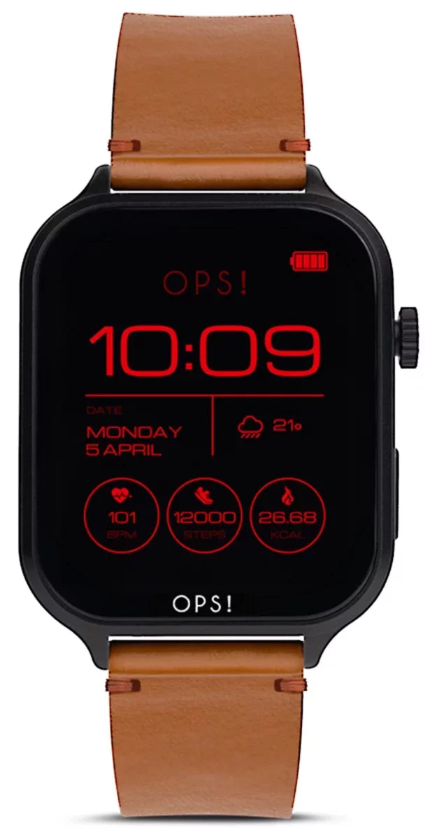 OPS! SMART Call Max OPSSW-46 Herren Uhr • AMOLED • Telefonfunktion