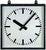 Horloge murale GER-Technik 60x60 cm acier inoxydable • Mouvement radio-piloté • Pour usage extérieur