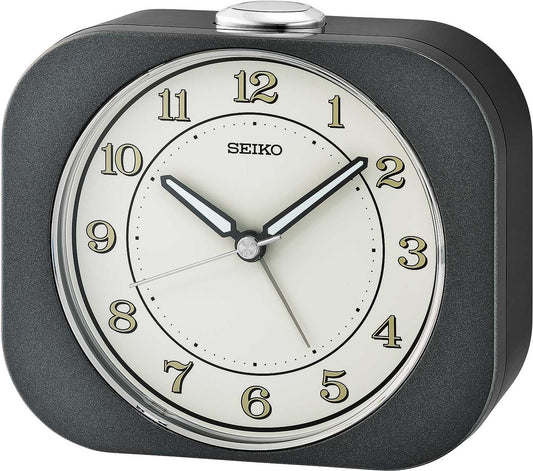 Seiko Modern Alarm Clock 9.9 cm Plastic • Silent sweep second hand • With snooze