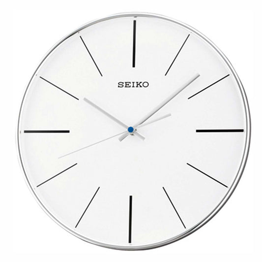 Seiko Wall Clock 29.5x29.5x4.8 cm Plastic • Silent Movement • Modern Design