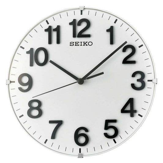 Seiko Wall Clock 21.5x21.5x3.3 cm Plastic • Silent Movement • Versatile Use