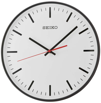 Horloge murale Seiko 5x4 cm plastique • Mouvement silencieux • Mouvement à quartz