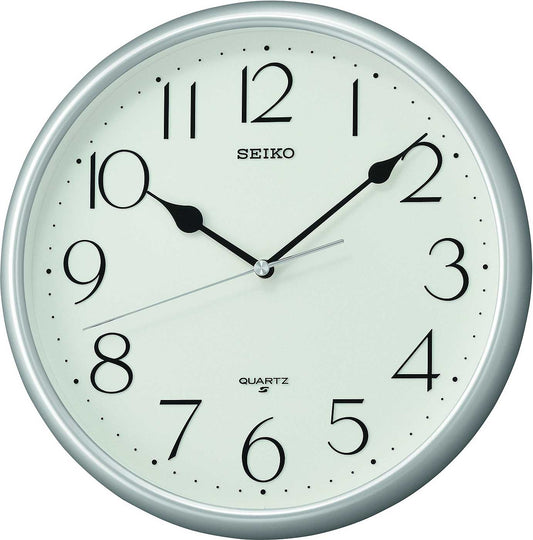 Seiko Wall Clock 28x28x3.9 cm Plastic • Silent Movement • Modern Design