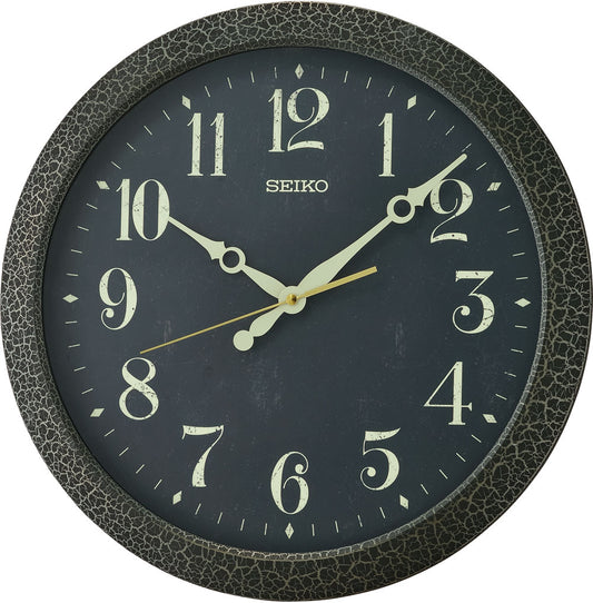 Seiko Wall Clock 41x41x5 cm Plastic • Silent • Modern Design