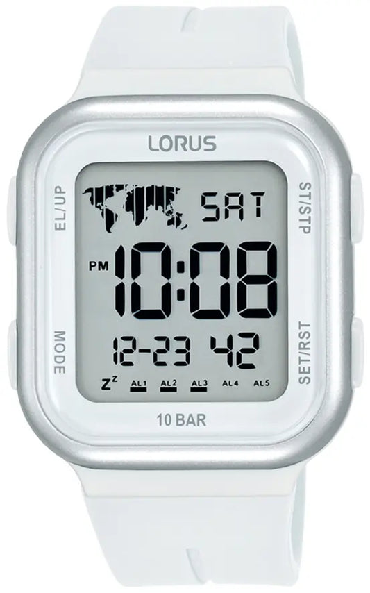 Lorus R2355PX9 Herren Uhr • 10 bar Wasserdichtigkeit • Robustes Kunststoffgehäuse