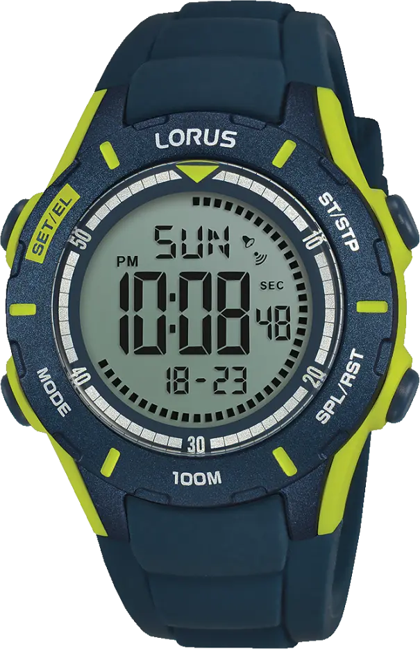 Lorus R2365NX9 Boys' Watch • Digital • 10 bar Water Resistant