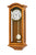 AMS Wanduhr 66x26 cm Holz • Mechanisches 8-Tage Uhrwerk • Westminster Melodie