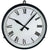 GER-Technik Wall Clock 30 cm Ø Metal • Radio-Controlled • Robust