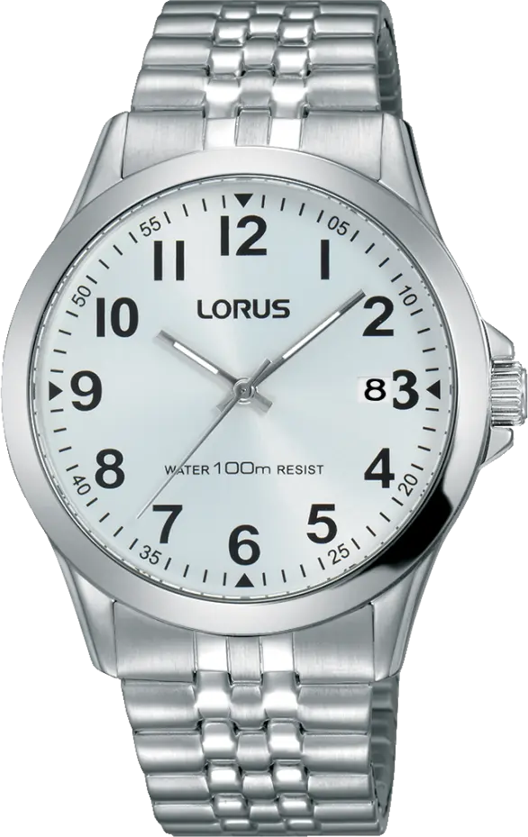 Lorus Classic RS975CX9 Men's Watch • Precise Quartz Movement • Robust Stainless Steel Case