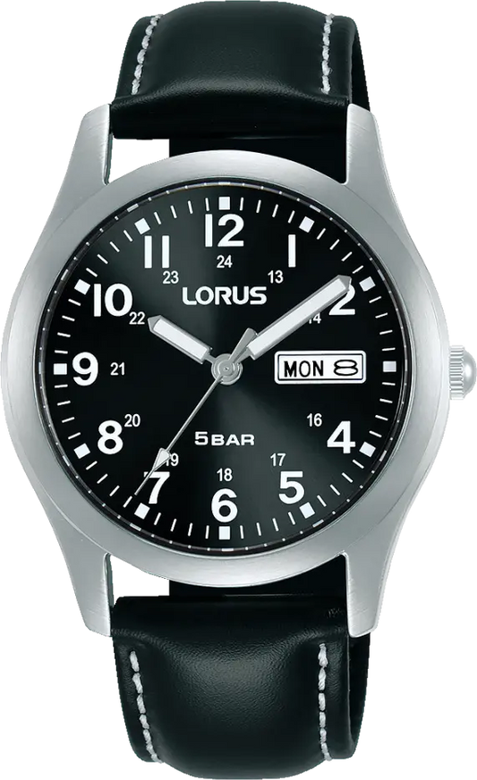Lorus Classic RXN79DX9 Men's Watch • Quartz • Date & Day Display