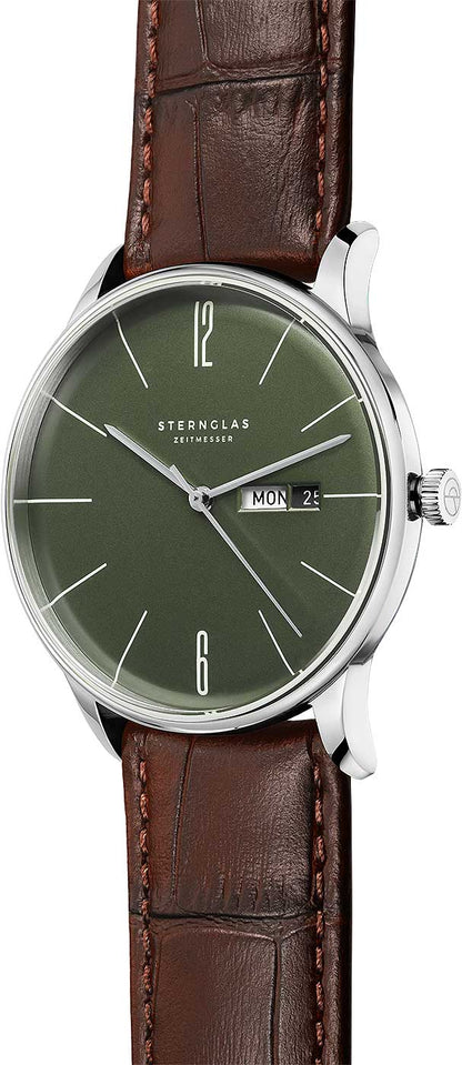 Sternglas Berlin S01-BE08-HE05 Herrenuhr • Saphirglas • Day-Date
