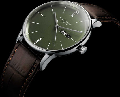 Sternglas Berlin S01-BE08-HE05 Herrenuhr • Saphirglas • Day-Date
