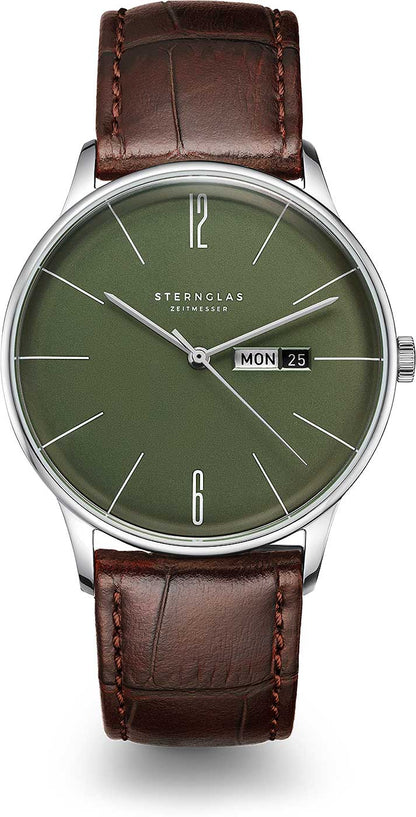 Sternglas Berlin S01-BE08-HE05 Herrenuhr • Saphirglas • Day-Date