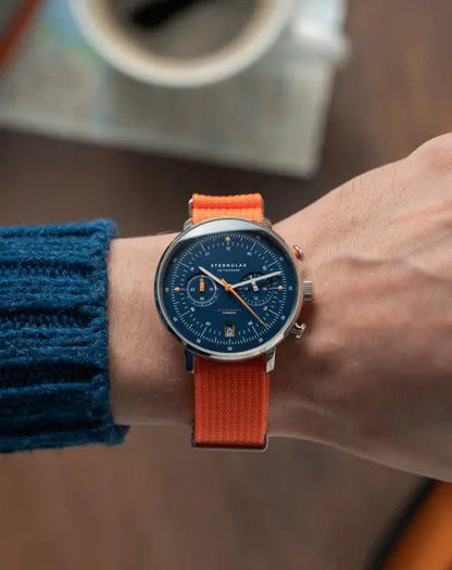 Sternglas Hamburg S01-HC06-FI02 Herrenuhr • Miyota • Saphir