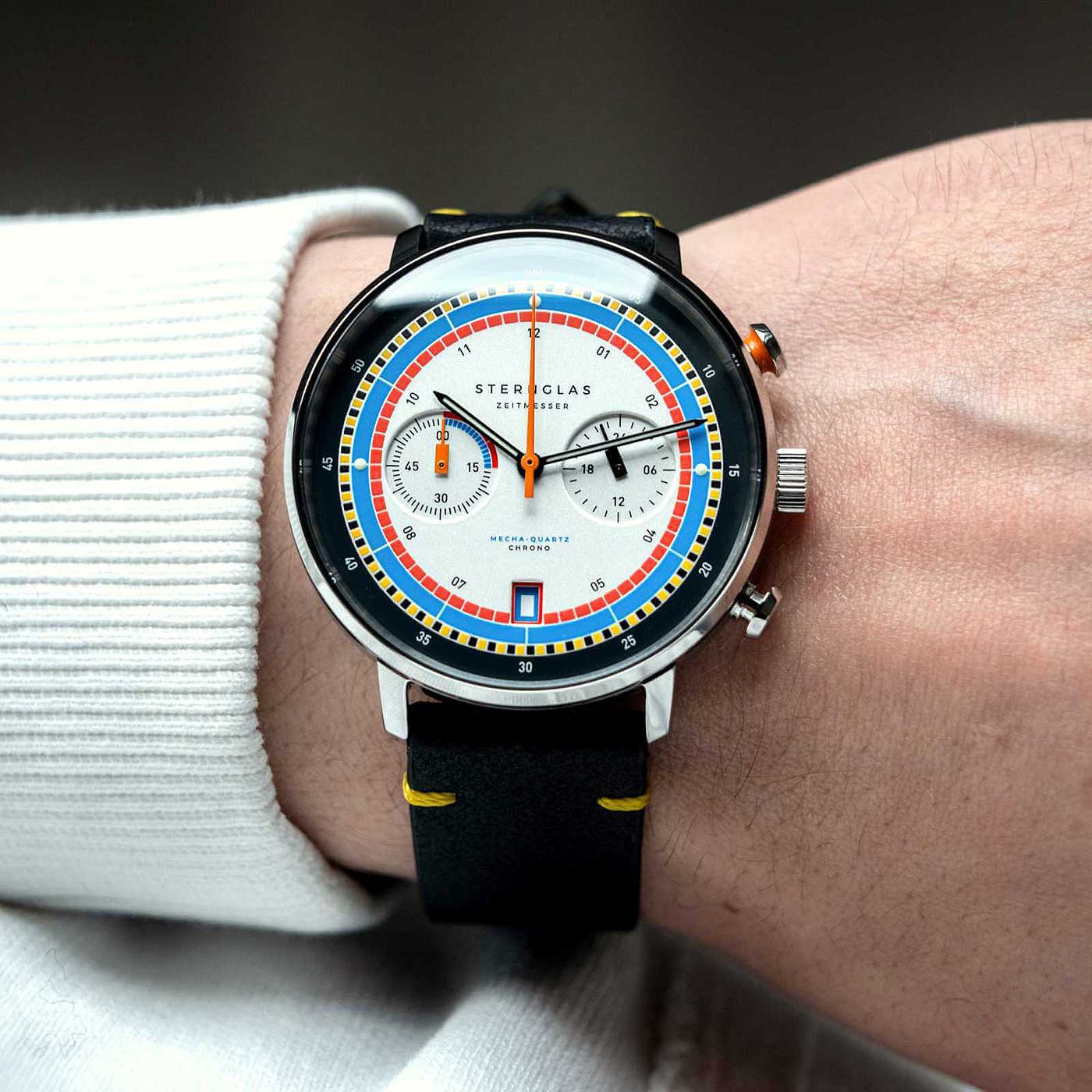 Sternglas Hamburg Chrono S01-HC36-VI22 Herrenuhr • Limitiert