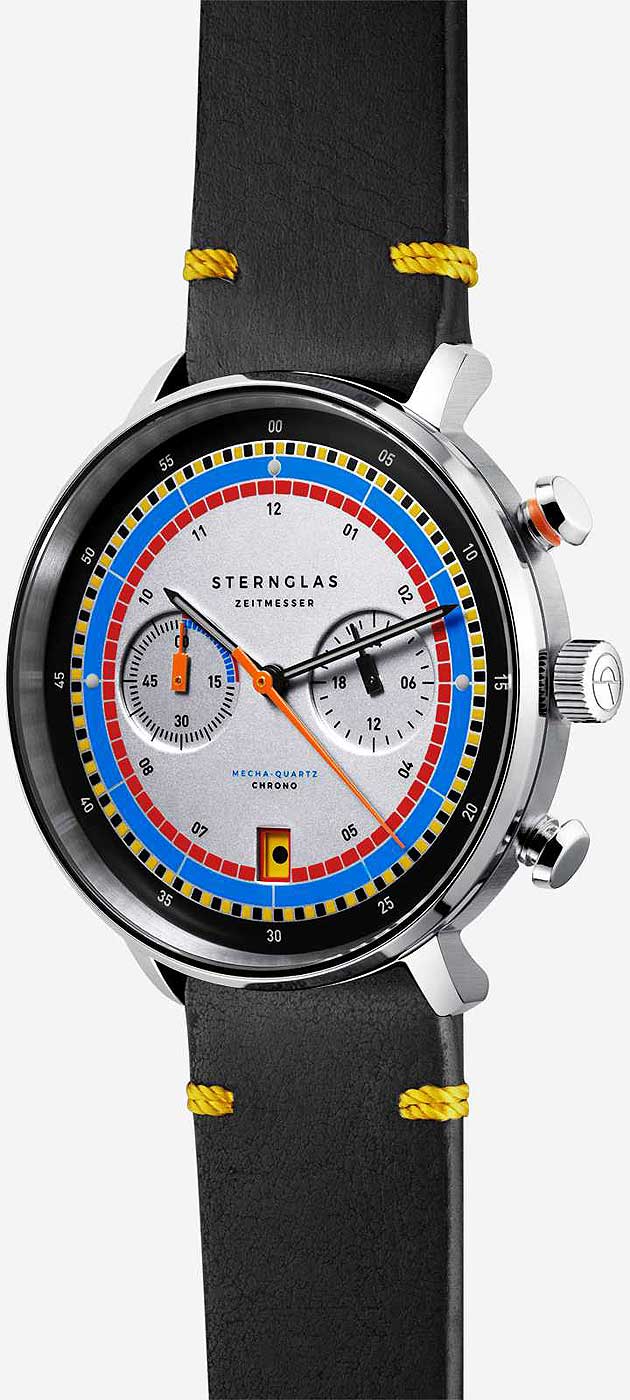 Sternglas Hamburg Chrono S01-HC36-VI22 Herrenuhr • Limitiert
