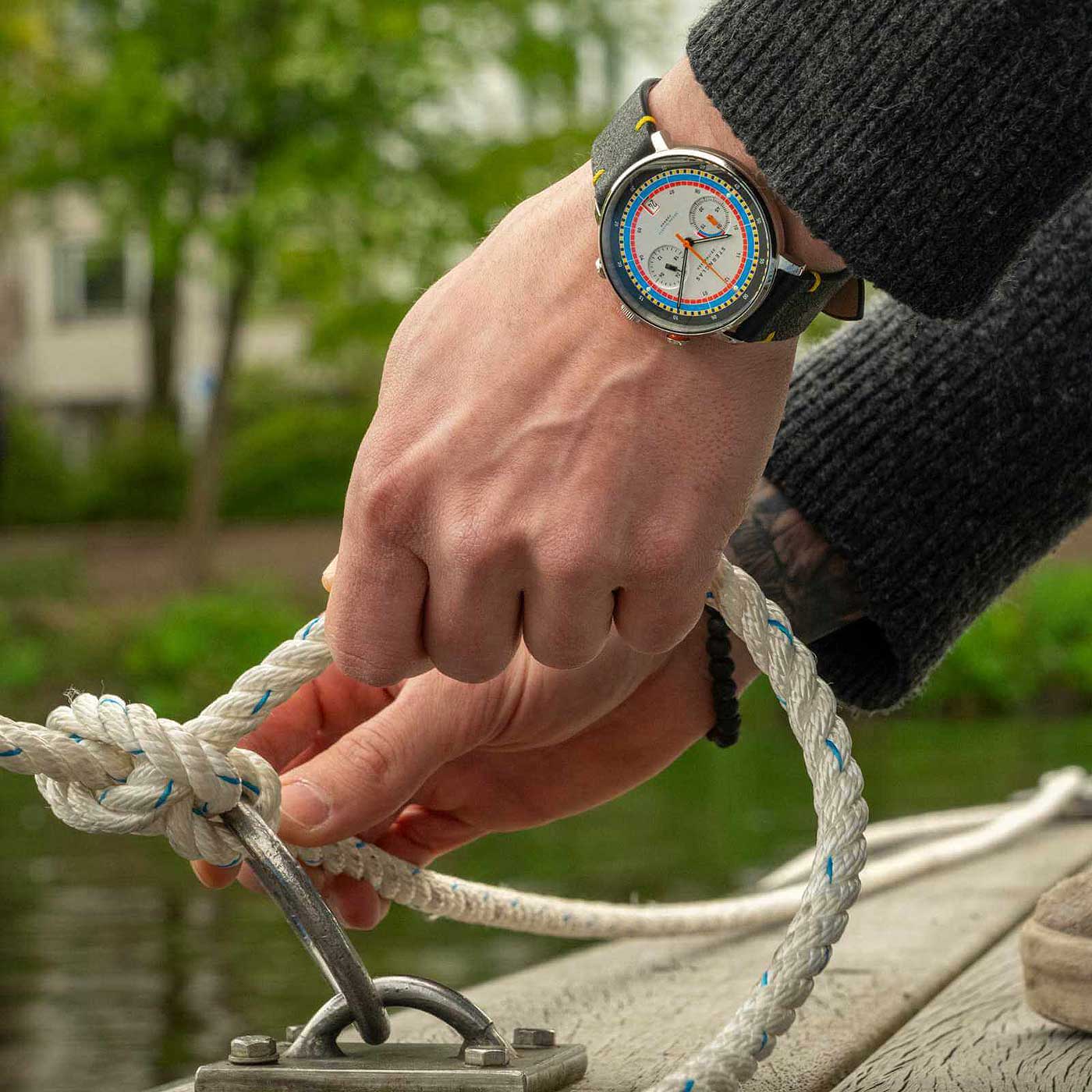 Sternglas Hamburg Chrono S01-HC36-VI22 Herrenuhr • Limitiert