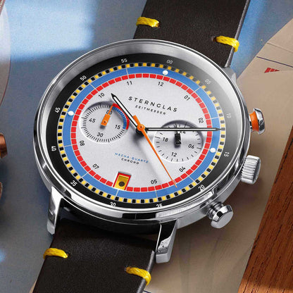 Sternglas Hamburg Chrono S01-HC36-VI22 Herrenuhr • Limitiert