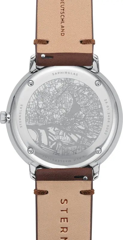 Sternglas Hamburg s01-hh39-vi11 Herrenuhr • Saphirglas