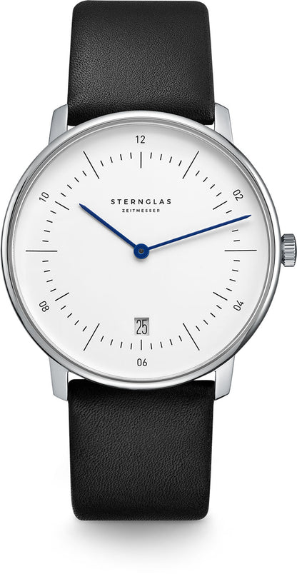 Montre pour homme Sternglas Naos S01-NA01-PR01 • Verre saphir • Quartz
