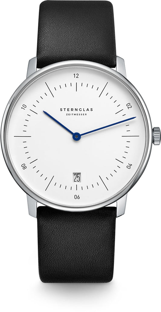 Montre pour homme Sternglas Naos S01-NA01-PR01 • Verre saphir • Quartz