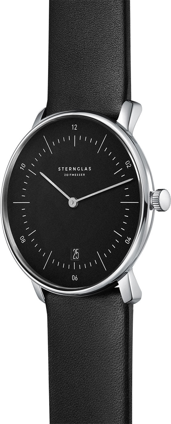 Sternglas Naos S01-NA03-PR07 Montre pour homme • Verre saphir • Mouvement à quartz précis