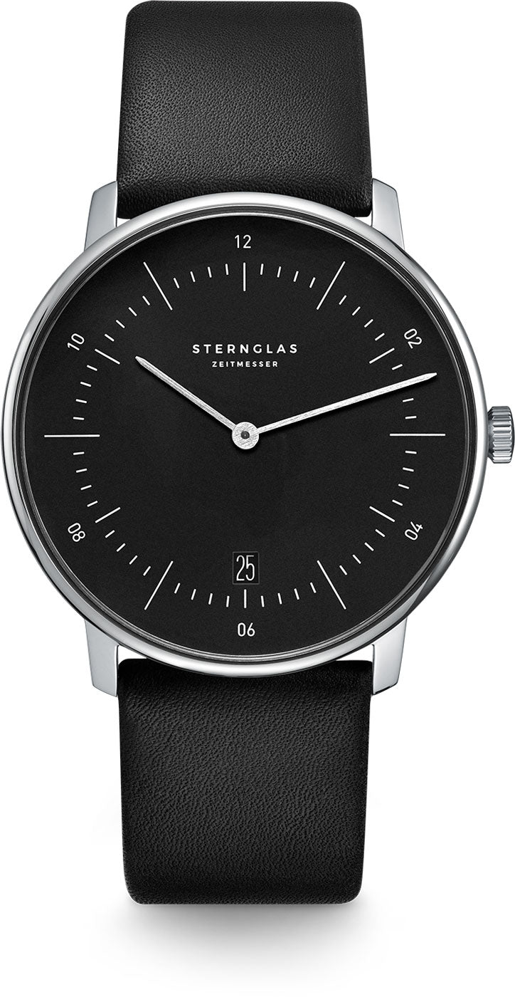 Sternglas Naos S01-NA03-PR07 Montre pour homme • Verre saphir • Mouvement à quartz précis