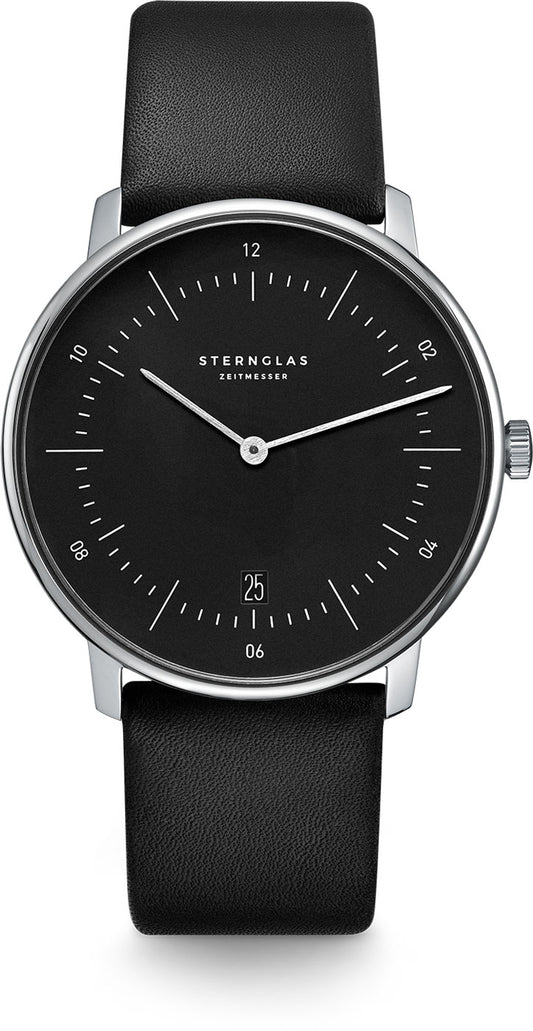 Sternglas Naos S01-NA03-PR07 Montre pour homme • Verre saphir • Mouvement à quartz précis