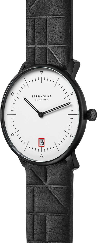 Sternglas Naos Edition Bauhaus III S01-NAB15-EB09 Herrenuhr • Saphirglas • Ronda Uhrwerk