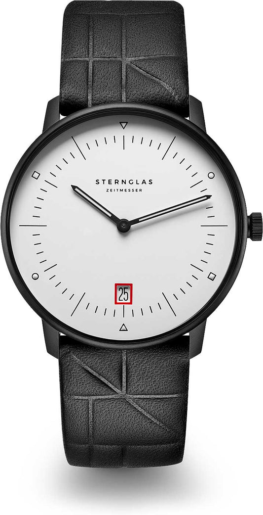 Sternglas Naos Edition Bauhaus III S01-NAB15-EB09 Herrenuhr • Saphirglas • Ronda Uhrwerk