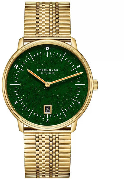 Sternglas Naos Edition Aventurine S01-NAN41-ME09 Watch • Aventurine Dial • Sapphire Glass