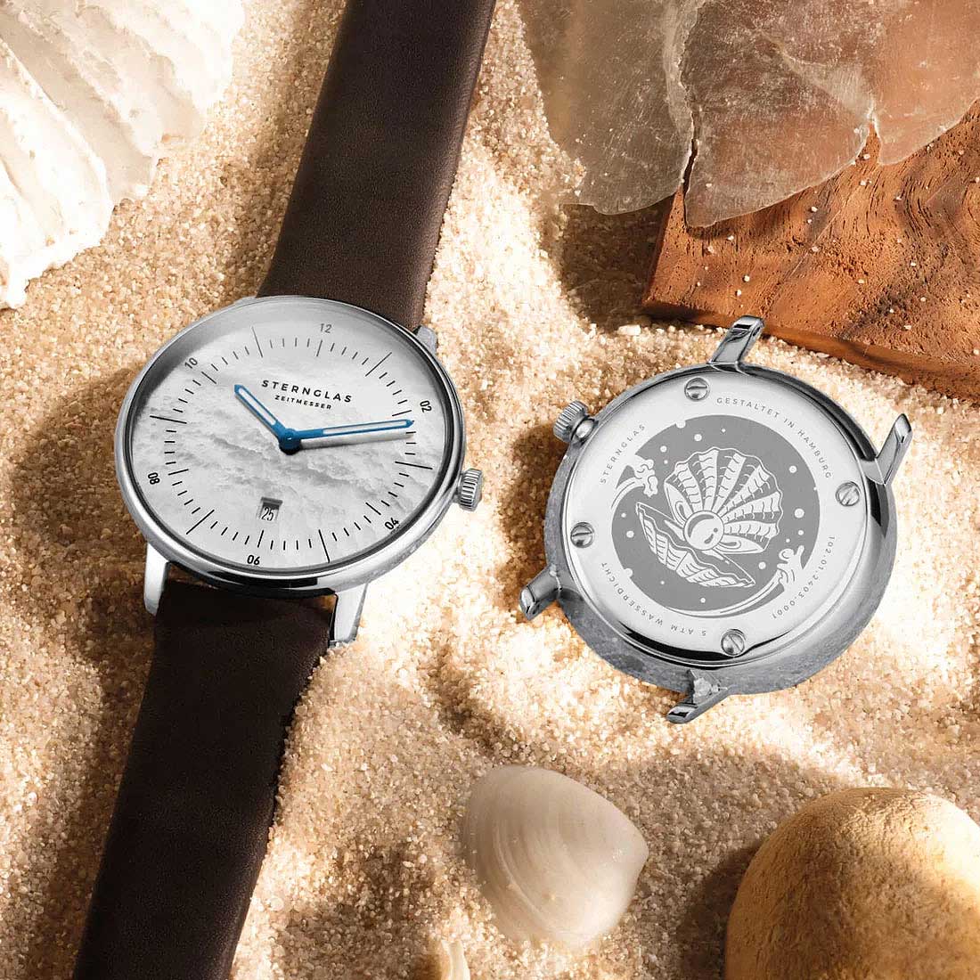 Sternglas Naos s01-ndp01-kl17 Herrenuhr • Ronda Quarzwerk • Saphirglas