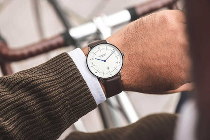 Sternglas Naos XL S01-NX01-PR04 Herrenuhr • Saphirglas • Bauhaus-Design