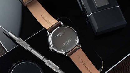 Sternglas Naos XL S01-NX01-PR04 Herrenuhr • Saphirglas • Bauhaus-Design