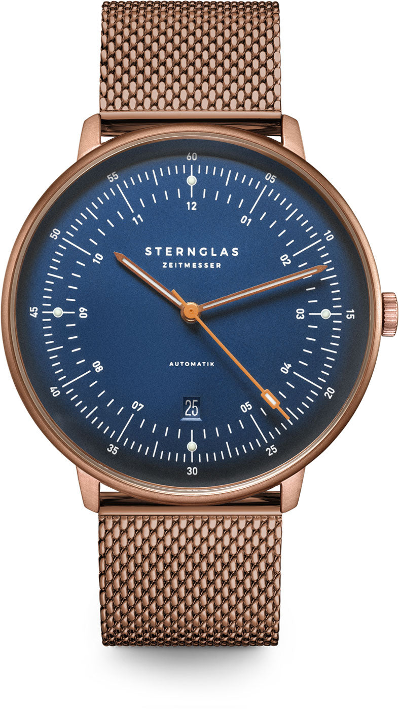 Sternglas Hamburg s02-hh27-mi11 Herrenuhr • Automatik • Saphirglas