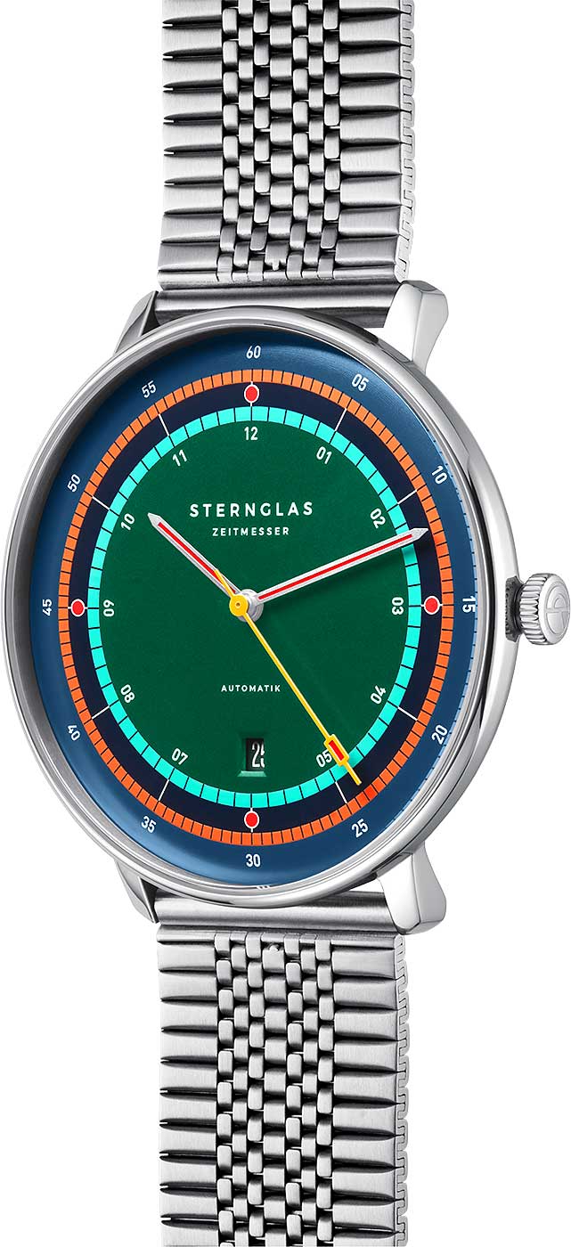 Sternglas Hamburg Automatik S02-HHA08-ME08 Herrenuhr • Miyota Automatik • Saphirglas