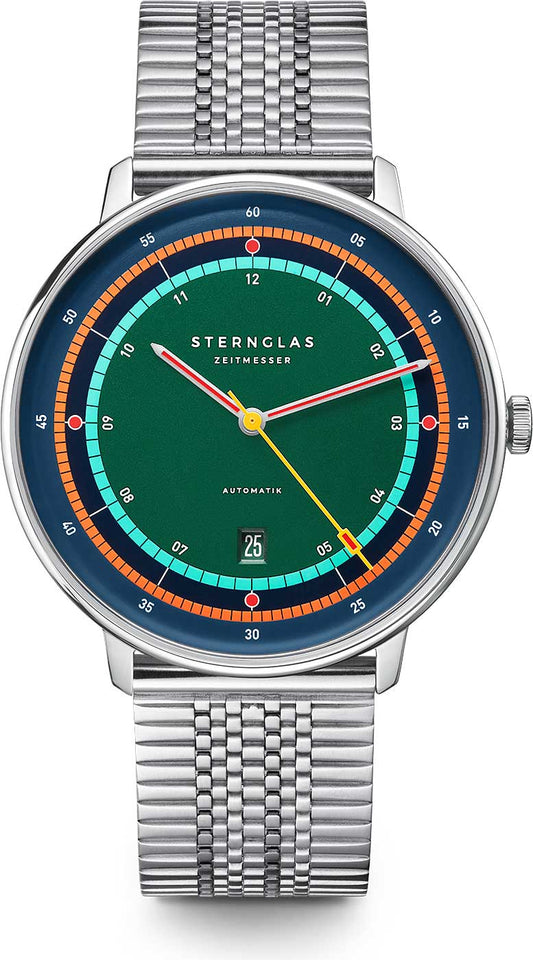 Sternglas Hamburg Automatic S02-HHA08-ME08 Men's Watch • Miyota Automatic • Sapphire Glass