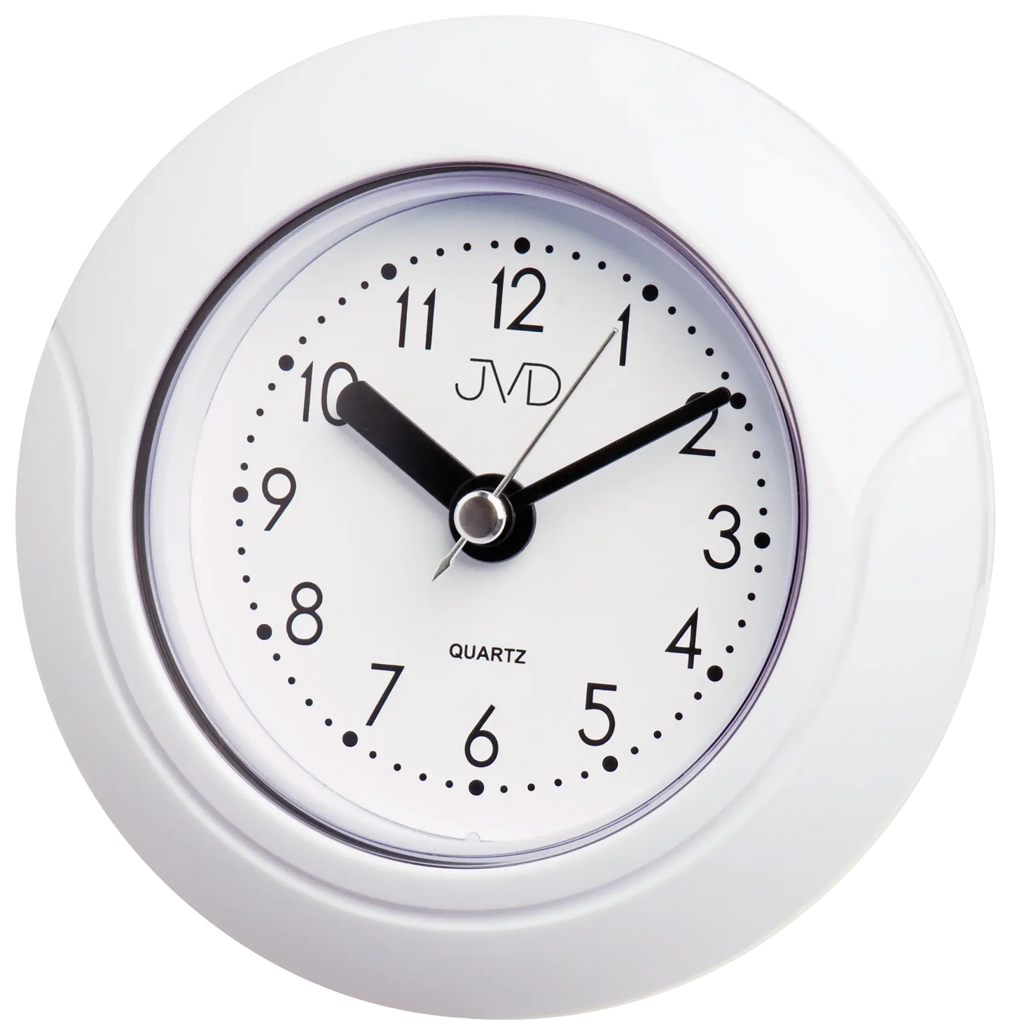 JVD Wall Clock 25.5x25.5x5 cm Plastic • Silent Quartz Movement • Modern Design